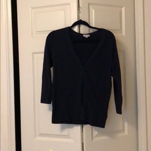 Navy blue cardigan